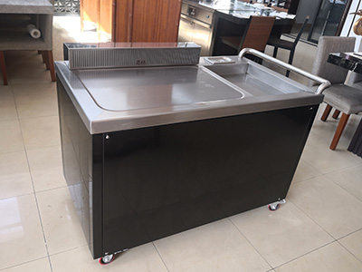Movable Teppanyaki Equipment