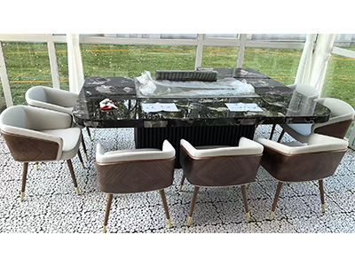 Teppanyaki used in villas and manors