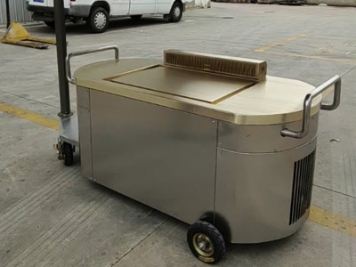 Movable copper plate teppanyaki Equipment