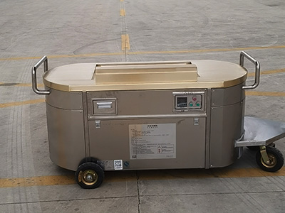 Movable copper plate teppanyaki Equipment