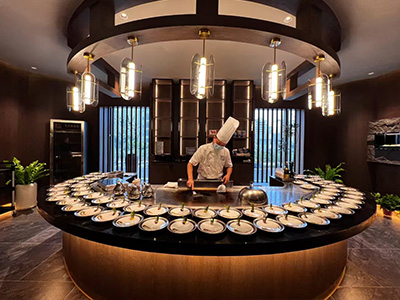 Teppanyaki buffet & chain restaurants