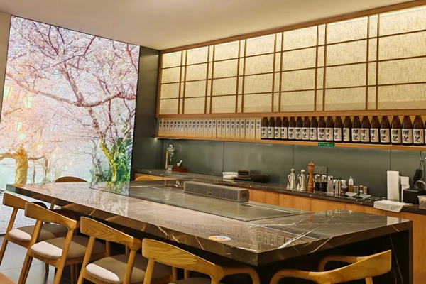 兰城记忆 Teppanyaki restaurant interior