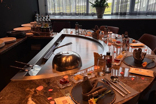 顺雅上宴 Teppanyaki restaurant interior