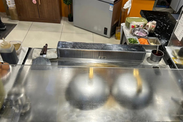 铁板烧档口 Teppanyaki restaurant interior