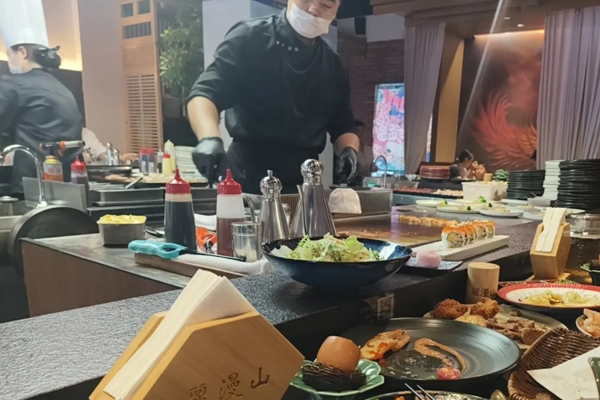 麗漫山 Teppanyaki restaurant interior